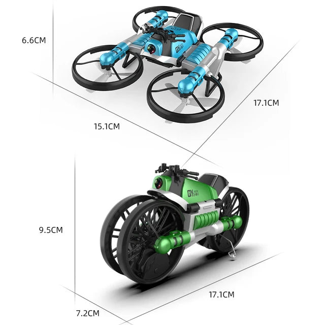 ✨🏍️MOTO DRONE CNVERTIBLE🏍️✨