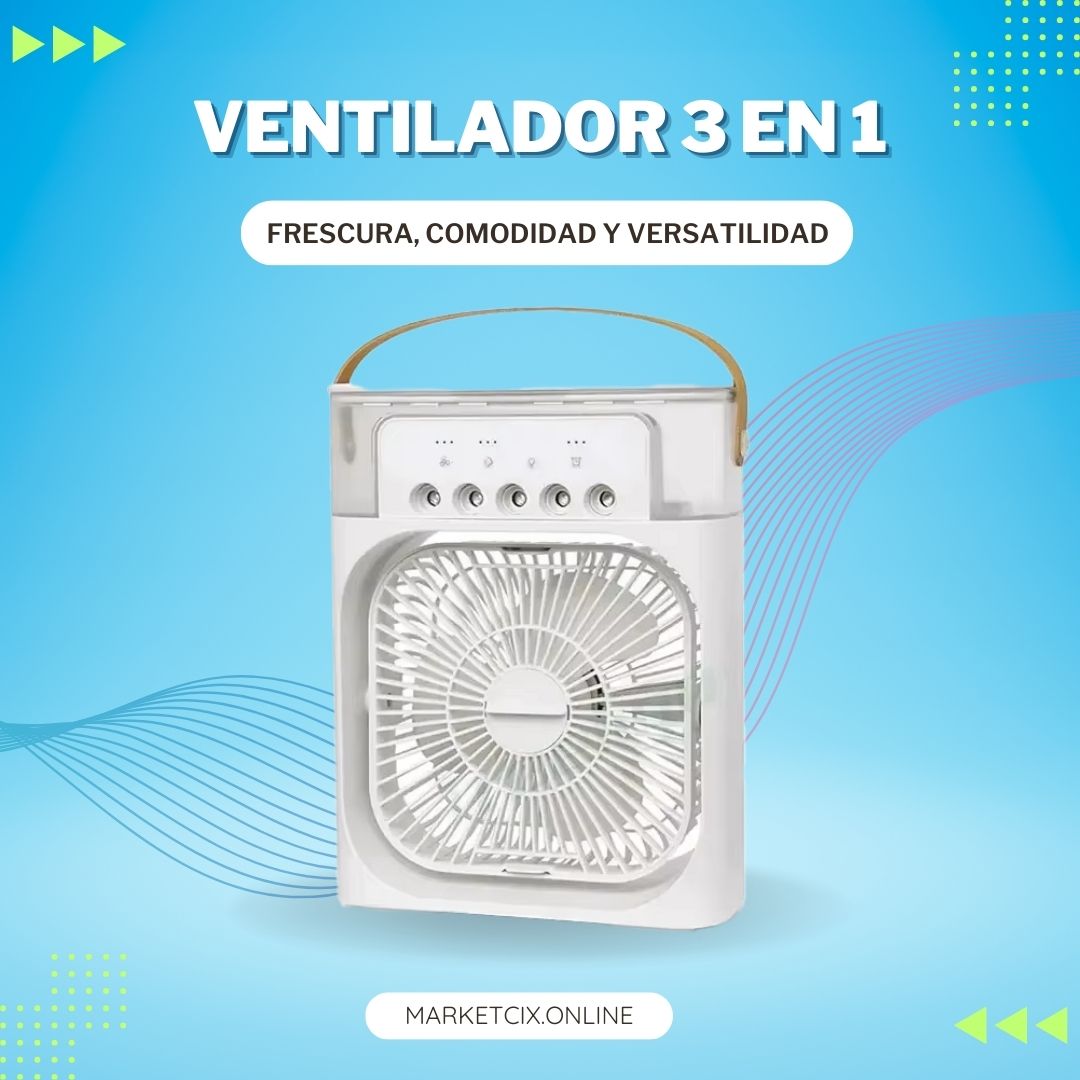 🌬️✨ VENTILADOR 3 EN 1 ✨🌬️